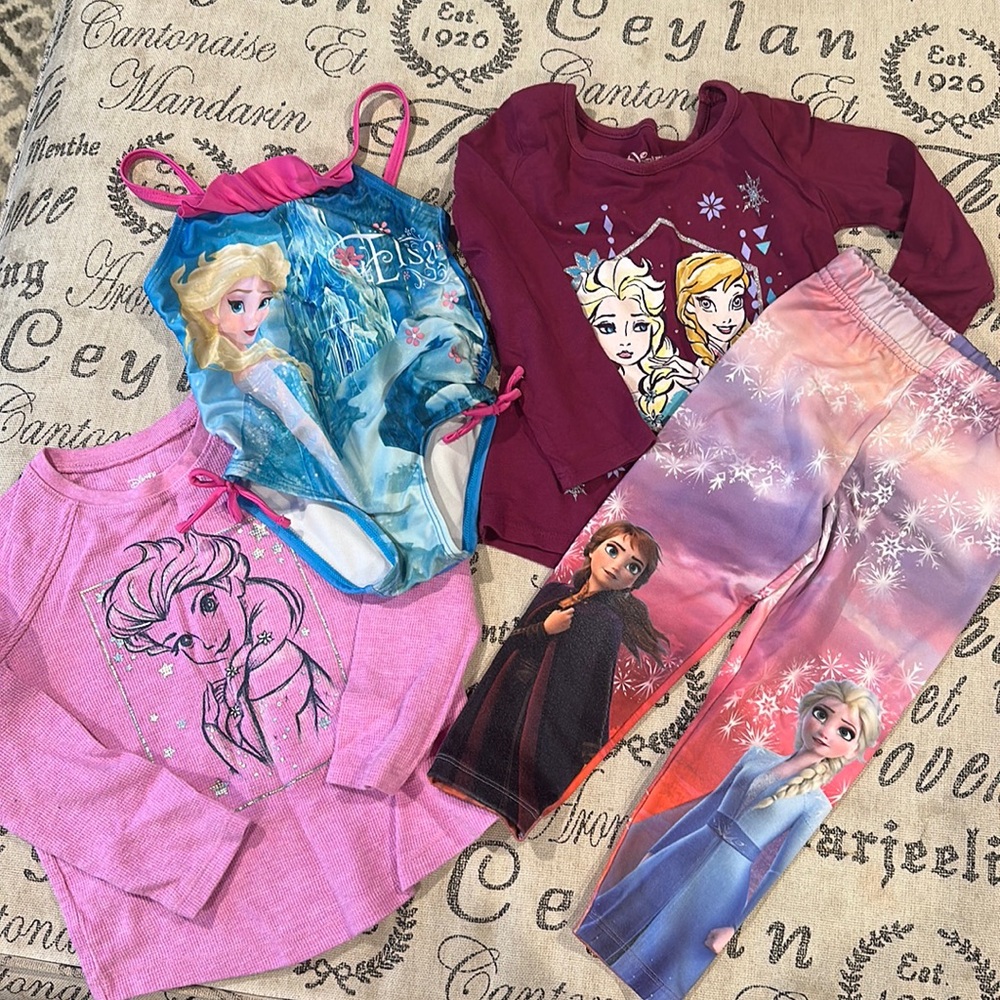 Lot of Elsa Clothing